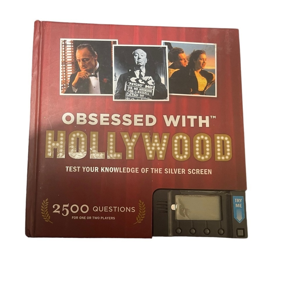 Obsessed with Hollywood Electronic Quiz book by Andy Rausch (Hardcover 2007)